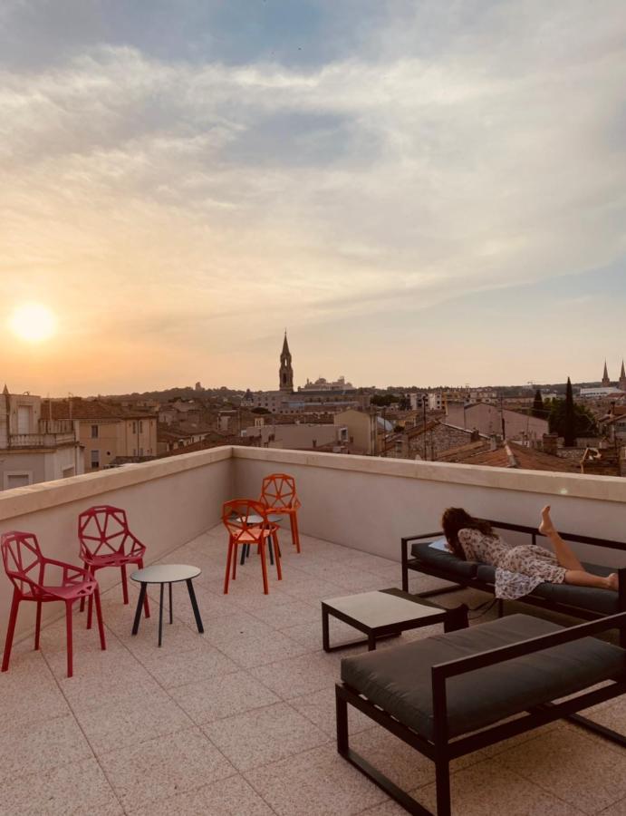 Hostel Flamingo Nimes Gare Centre Buitenkant foto